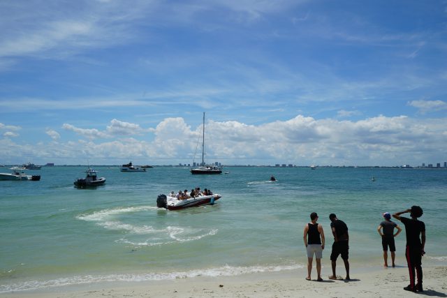 A busy day on Biscayne Bay was the location for the V-Magazine shoot with client BRP Sea-Doo.