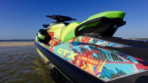 DJ Khaled custom Sea-Doo Graphic Design look marketing